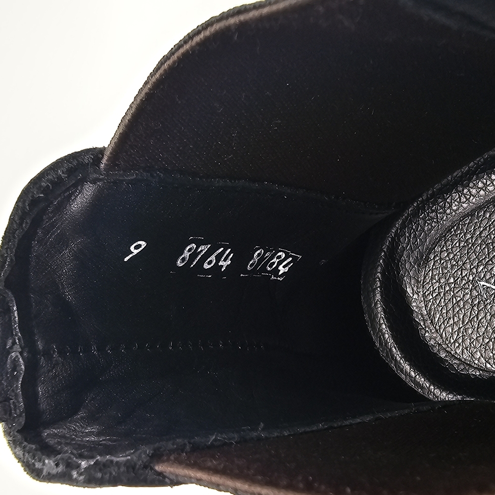 Nisolo Marco Chelsea Black Leather Slip On Ankle Boot 9 - Picture 8 of 9
